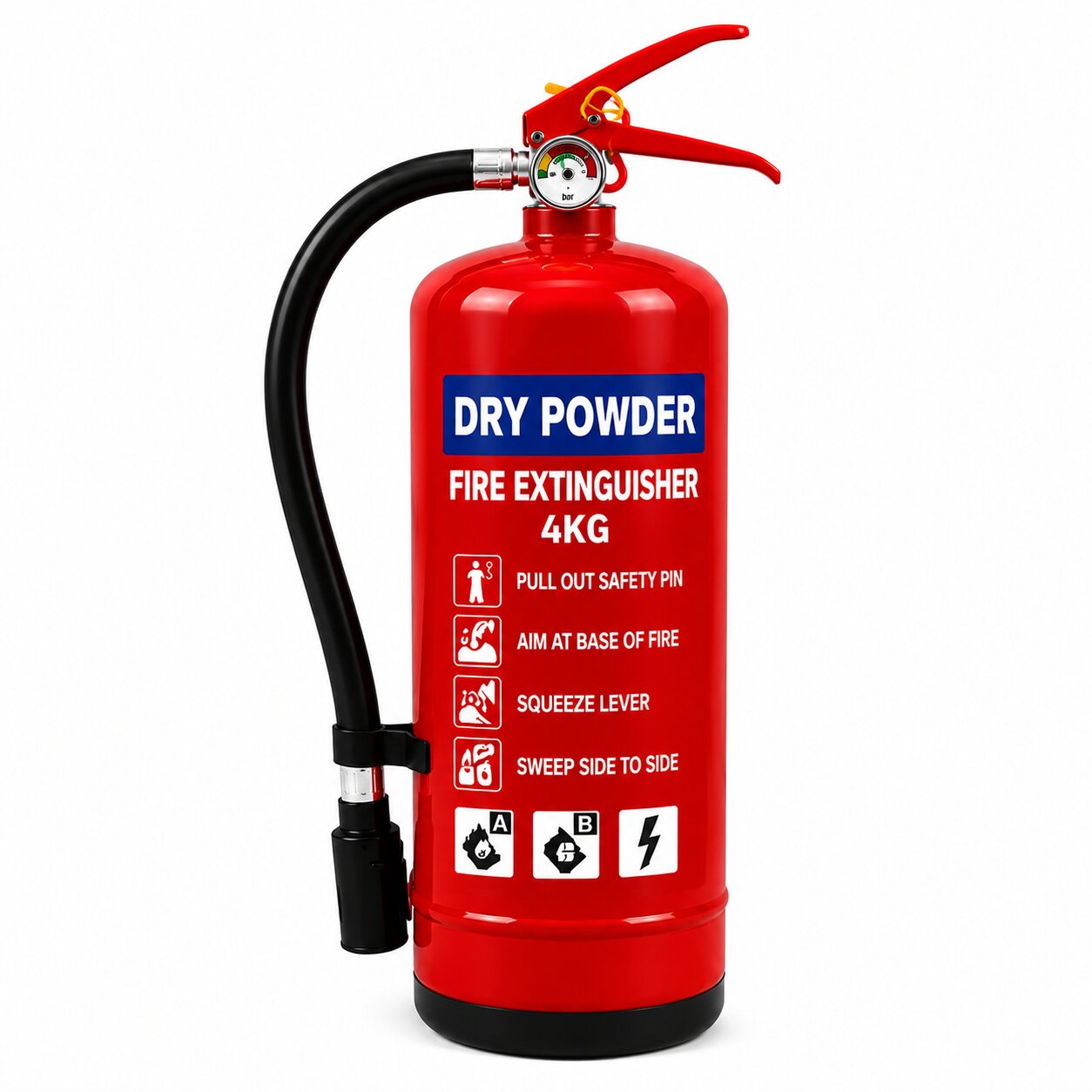 4KG Dry Powder Fire Extinguisher in Kenya - Reenka Safety